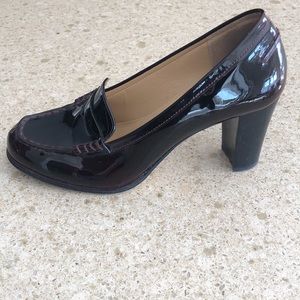 Michael Kors Burgundy leather heels